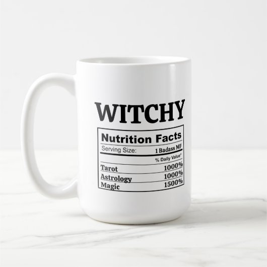 Mug Tarot Witch Astrology Lovers Feminist Magic (Gauche)