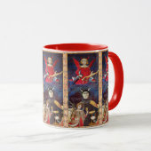 MUG TAROTS DE RENAISSANCE ANTIQUE 15 /LE DIABLE (Devant droit)