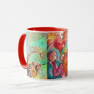 Mug TAROTS PERDUS OMBRES, AMOUREUX Coeur de la Saint-V