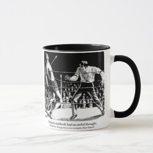 Mug Tarquin et les poubelles (Droite)