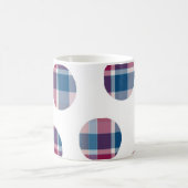 Mug Tartan à pois (Centre)