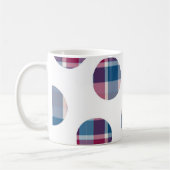 Mug Tartan à pois (Gauche)