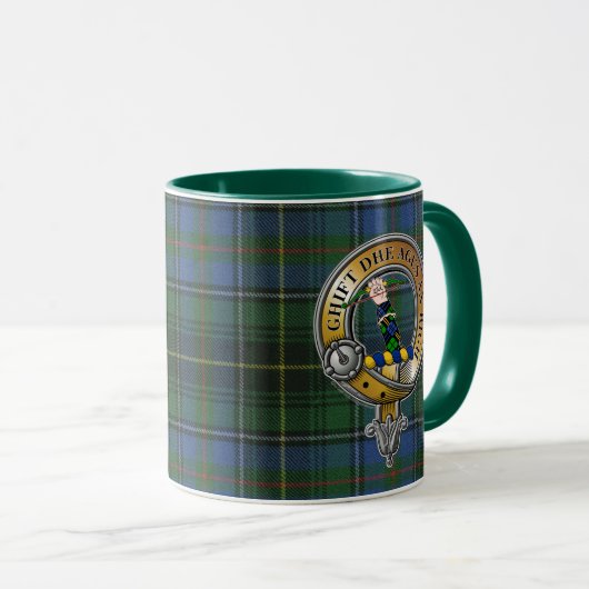 Mug Tartan & Badge MacInnes (Devant droit)
