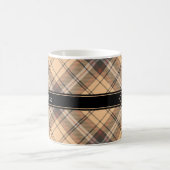 Mug Tartan beige et Brown (Centre)