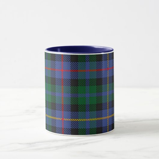 Mug Tartan bleu-vert (Centre)