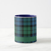Mug Tartan Campbell Script Plaid Sur Mesure (Centre)
