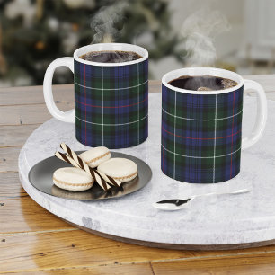 Mug Tartan Clan MacKenzie blanc plaqué