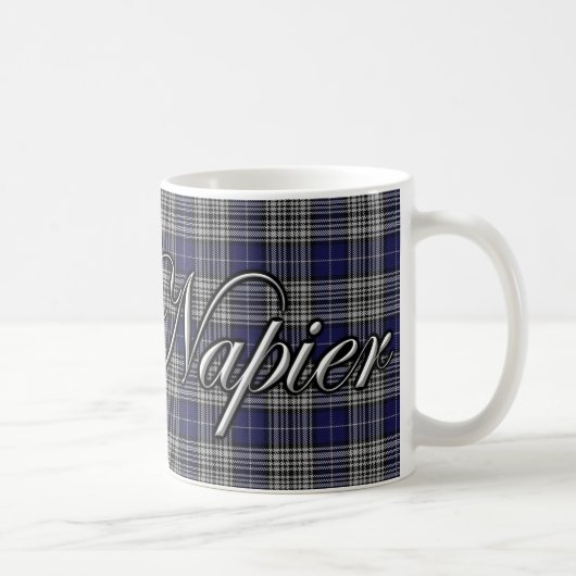 Mug Tartan Classique du Clan Napier (Droite)