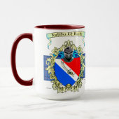 Mug Tartan & Crest Elliott (Gauche)