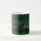 Mug Tartan de classique de Duncan de clan (Centre)