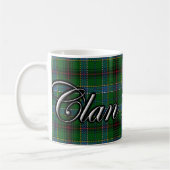 Mug Tartan de classique de Duncan de clan (Gauche)