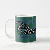 Mug Tartan de classique d'Irwin de clan (Gauche)