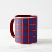 Mug Tartan de Hamilton de clan (Devant gauche)