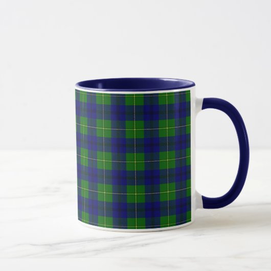 Mug Tartan de Johnston de clan (Droite)