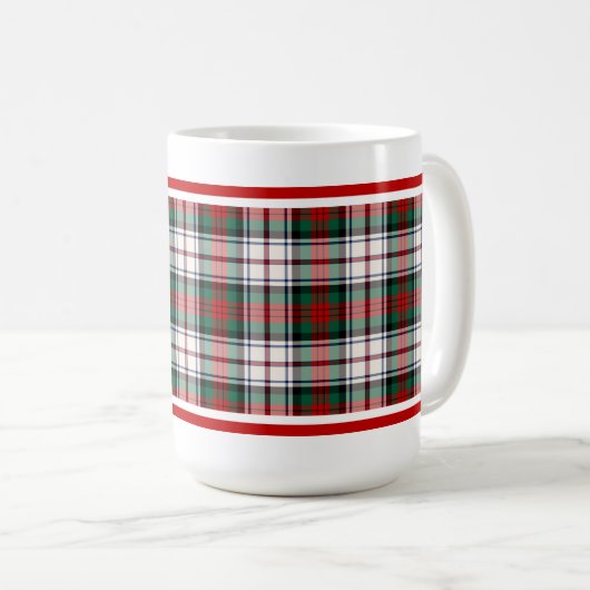 Mug Tartan de la robe du clan MacDuff Plaid écossais (Devant droit)