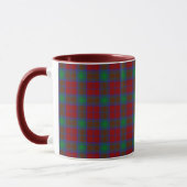 Mug Tartan de Lindsay de clan (Gauche)