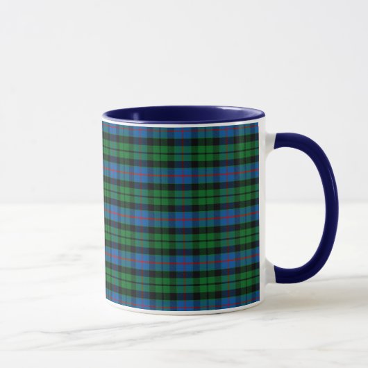 Mug Tartan de Morrison de clan (Droite)