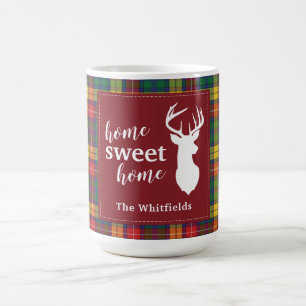 Mug Tartan de Noël personnalisé Clan Buchanan Plaid