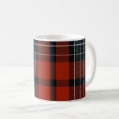 Mug Tartan de plaid d'Ailsh de loch (Devant droit)