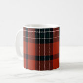 Mug Tartan de plaid d'Ailsh de loch (Devant gauche)