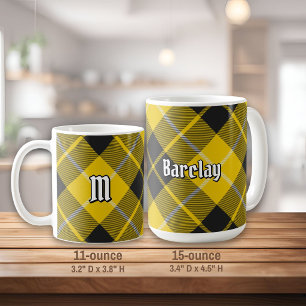 Mug Tartan de robe du clan Barclay