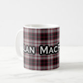Mug Tartan du clan écossais MacPherson (Devant gauche)