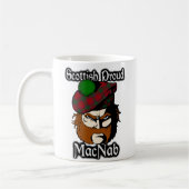 Mug Tartan du Clan MacNab Écossais (Gauche)