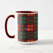 Mug Tartan écossais de kilt de plaid de clan de (Gauche)