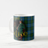 Mug Tartan écossais de MacLeod de clan (Devant gauche)