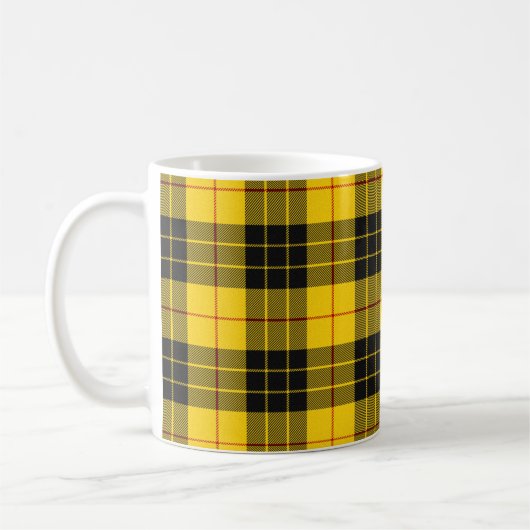 Mug Tartan Écossais MacLeod Plaid Plus Petit (Gauche)