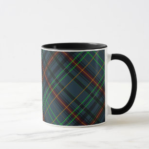 Mug Tartan en bleu, orange, vert...