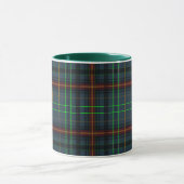 Mug Tartan en bleu, orange, vert... (Centre)