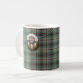 Mug Tartan et escarcelle de Craig de clan (Devant gauche)