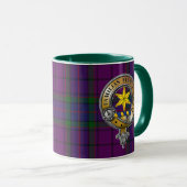 Mug Tartan et insigne Wardlaw (Devant droit)