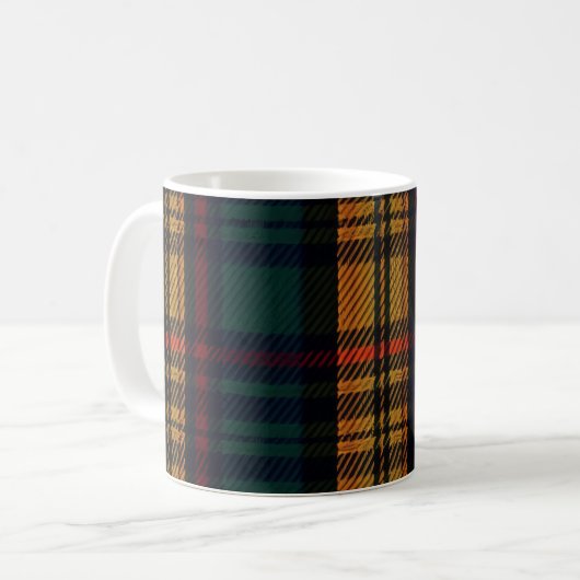 Mug Tartan intemporel (Devant gauche)