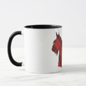 Mug Tartan Maxwell Terrier Écossais (Gauche)