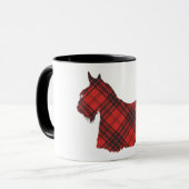Mug Tartan Maxwell Terrier Écossais (Devant gauche)