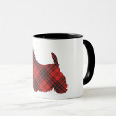 Mug Tartan Maxwell Terrier Écossais (Devant droit)
