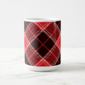 Mug Tartan noir rouge (Centre)