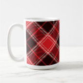 Mug Tartan noir rouge (Gauche)