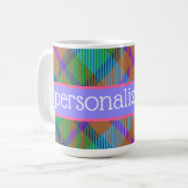 Mug Tartan personnalisé (Devant gauche)