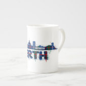 Mug Tartan Perth Écosse Écossais (Devant droit)
