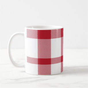 Mug Tartan Plaid Classique Motif sans couture. vêtemen