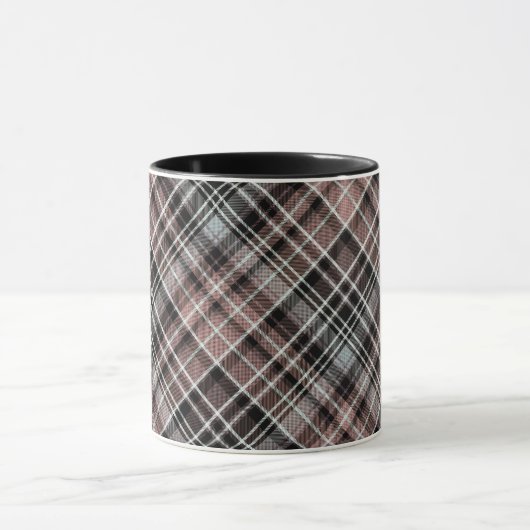 Mug Tartan plat classique (Centre)