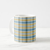 Mug Tartan sans joint, motif plaid. Arrière - plan. Vi (Devant gauche)