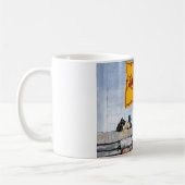 Mug Tartans Écossais Drapeau de l'Écosse Cornemuseux (Gauche)