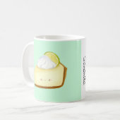 Mug Tarte à citron vert à clé mignonne (Devant gauche)