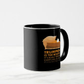 Mug Tarte à la citrouille (Devant droit)