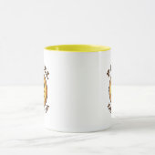 Mug Tarte à l'oeuf de garde portugaise Pastel Pastéis  (Centre)