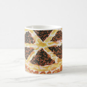 Mug Tarte aux noix de pécan fraîchement cuite Dessert